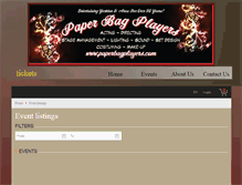 Tablet Screenshot of pbp.interticket.com