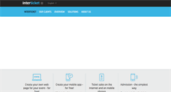 Desktop Screenshot of interticket.com